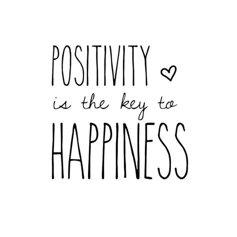 Positivity is the key to happiness ♡ Positive Posters, Positive Quotes For Life Happiness, Feeling Happy Quotes, Have A Beautiful Sunday, Boho Quotes, Quotes Inspirational Deep, Fb Quote, The Key To Happiness, Positive Quotes For Women