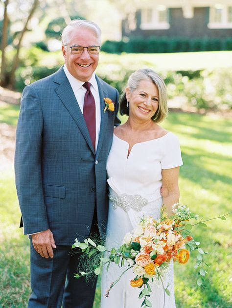 Older Couple Wedding, Older Couple, People Getting Married, Elderly Couples, Anniversary Photoshoot, Kiawah Island, Couples Anniversary, Charleston Wedding Photographer, Front Lawn