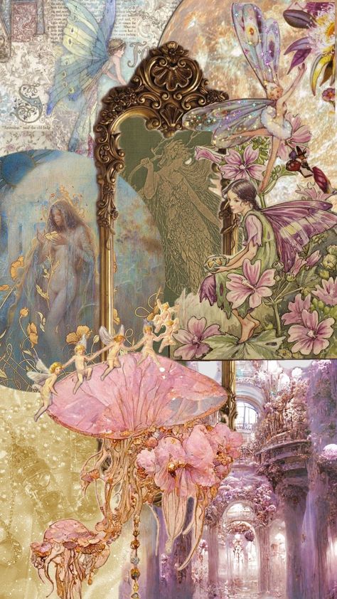 #fairycore Pink Fairy Aesthetic, Khaliji Style, Fairies Aesthetic, Fairycore Wallpaper, Nature Fairy, Door Painting, Fairycore Aesthetic, Pink Fairy, Fairy Aesthetic