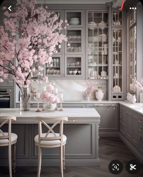 Timeless Kitchen Cabinets, Pastel Interior Design, Kitchen Cabinet Ideas, Dream Kitchens Design, Timeless Kitchen, Farmhouse Kitchen Design, White Kitchen Design, Cabinet Ideas, Sopot