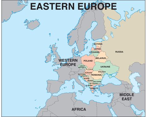 Eastern Europe Eastern Europe Map, Islamic Relief, Eastern Europe Travel, Travel Route, East Europe, Europe Map, Historical Facts, Beautiful Places In The World, East Africa