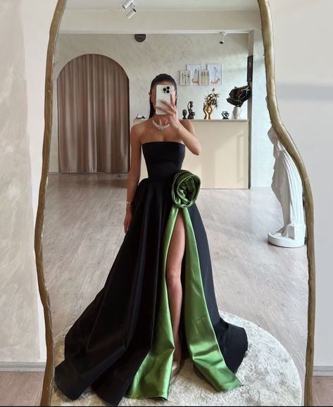 Prom Dress With Split, Dresses With Split, A Line Prom Dress, Dress With Split, Prom Dress Inspiration, Pretty Prom Dresses, فستان سهرة, A Line Prom Dresses, Gala Dresses