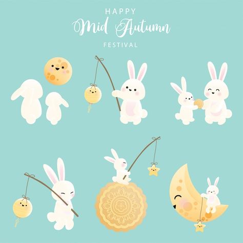 Mooncake Festival Design, Mooncake Festival Illustration, Moon Festival Illustration, Mid Autumn Festival Design, Mid Autumn Festival Illustration, Mid Autumn Festival Background, Mid Autumn Festival Craft, Mid Autumn Festival Poster, Autumn Moon Festival