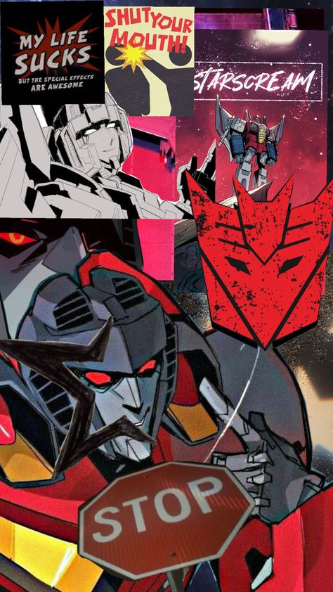 #transformers #decepticon #starscream Transformers Starscream Wallpaper, Starscream Comic, Starscream Wallpaper, Transformers Starscream, Transformers 3, Matching Wallpaper, Me Irl, Comic Panels, So Many People