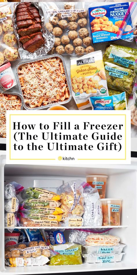 The Complete Guide to Stocking a Someone Else's Freezer Stocking The Freezer, Fall Freezer Meal Prep, Cook From Frozen Meals, Stocking Freezer For Winter, Taking Meals To Families, Big Batch Freezer Meals, Food Sealer Ideas, Freezer Stock Up List, Freezer Ready Meals