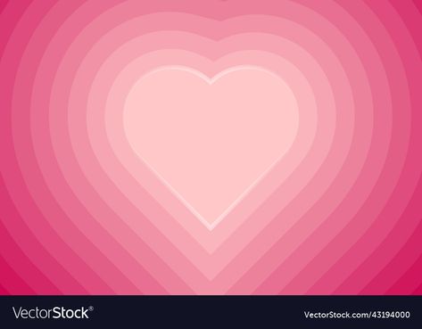 Concentric Hearts, Pink Gradient Background, Pink Gradient, Gradient Background, High Res, Png Images, Adobe Illustrator, Vector Images, Vector Free