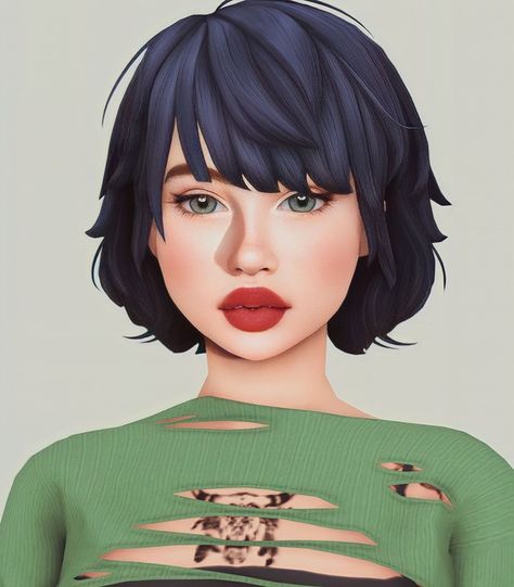 Sims4 Cc Bob Hair, The Sims 4 Bob Hair, Sims 4 Bob With Bangs, Sims 4 Cc Alpha Hair Short, Sims4 Short Hair Cc, Bob Hair Sims 4 Cc, Sims 4 Cc Short Hair Patreon, Bob Sims 4 Cc, Sims 4 Pixie Cut Cc