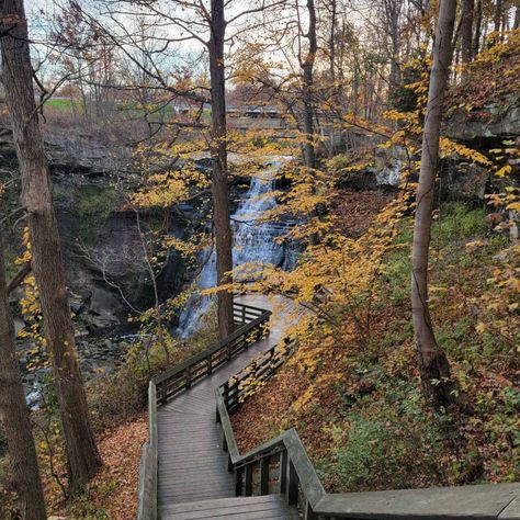 Ohio Hiking, Cuyahoga Falls Ohio, Brandywine Falls, Cuyahoga Valley National Park, Cuyahoga Falls, Hiking National Parks, Park Ranger, Scenic Beauty, Walk In The Woods