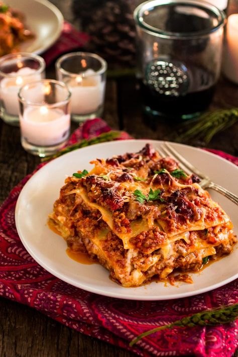 The BEST Classic Lasagna Bolognese - Olivia's Cuisine Lasagna Bolognese, Lasagne Recipes, Classic Lasagna, Lasagna Pasta, Bolognese Recipe, Italian Holiday, Chocolate Tart, Lasagna Recipe, Italian Dishes