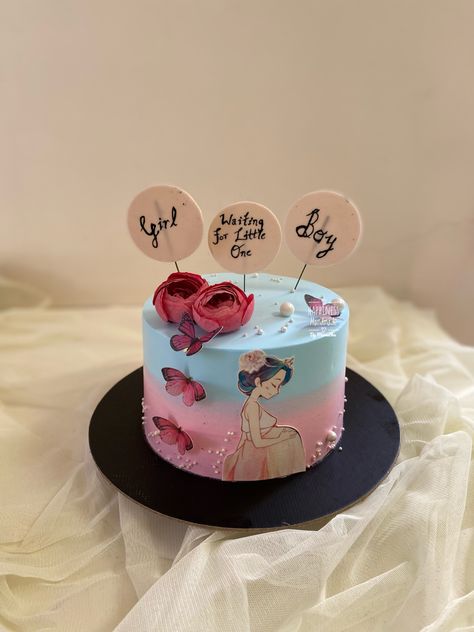 Mom To Be Birthday Cake, Mom To Be Cake Design, Mom To Be Cake, Baby Shower Cake Designs, Birthday Cake Design, Decorating Frosting, Mini Cakes Birthday, Cake Decorating Frosting, Creative Birthday Cakes