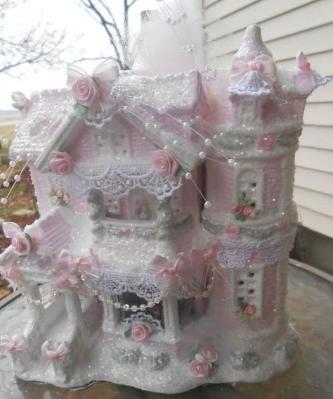 Pin by lailah on babydoll in 2022 | Pink victorian christmas, Pink victorian, Pink christmas Pink Victorian Christmas, Shabby Chic Weihnachten, Roses Glitter, Shabby Chic Wallpaper, Pink Victorian, Shabby Christmas, Pink Xmas, Chic Wallpaper, Christmas Village Houses