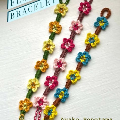 Normal pattern #145279 | BraceletBook Macrame Chain, Yarn Friendship Bracelets, Cool Friendship Bracelets, String Bracelet Patterns, Yarn Bracelets, Make Friendship Bracelets, Thread Bracelet, Crochet Beaded Bracelets, Embroidery Bracelets