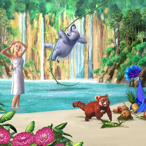 Barbie As The Island Princess, The Island Princess, Island Princess, Princess And The Pauper, Barbie 2000, Princess Movies, Barbie Cartoon, Barbie Images, Princess Wallpaper