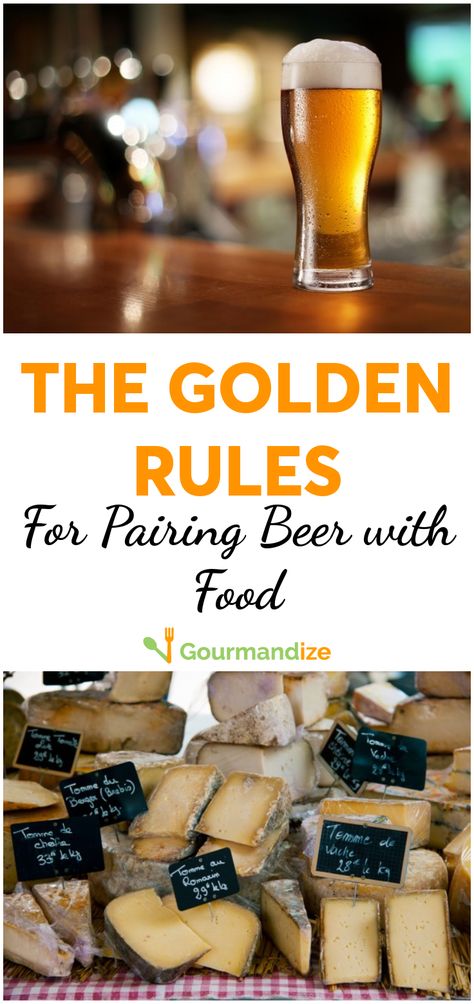 Do you know which BEERS go well with which foods? The right COMBOS make a difference. Here are the GOLDEN rules for pairing beer with food. Craft Beer Packaging, Beer Pairing, Beer Club, Golden Rules, Cheese Pairings, Lager Beer, Beer Packaging, Beer Tasting, Golden Rule