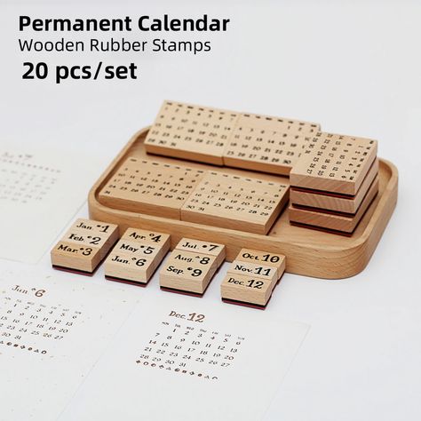 달력 디자인, Calendar Stamps, Book Pouch, Unique Stamps, Diy Calendar, Mini Calendars, Custom Calendar, Desktop Calendar, Planner Scrapbook