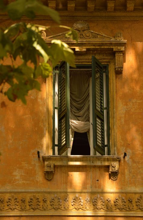 An Open Window, Italy Photography, Italy Aesthetic, Open Window, Italian Summer, Northern Italy, 판타지 아트, Mellow Yellow, Pretty Places