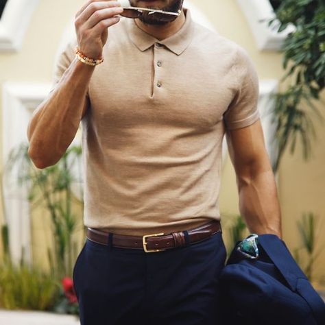 ... Mens Lookbook, Polo Shirt Outfits, Smart Casual Menswear, Mens Business Casual Outfits, Polo Outfit, Classy Outfits Men, Mens Fashion Smart, Mens Fashion Casual Outfits, Smart Casual Outfit