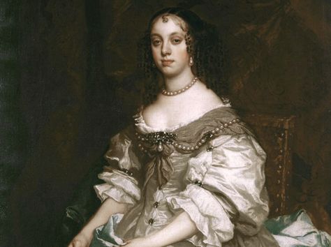 The History Press | Charles II and Catherine of Braganza: A loveless marriage? Catherine Of Braganza, Charles Ii Of England, Vintage Portraits Painting, 17th Century Portraits, Wife Of The Party, Royalty Art, Stage Beauty, Loveless Marriage, 17th Century Fashion