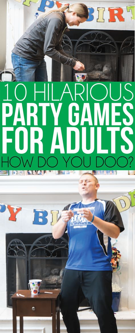 Hilarious Party Games, Dinner Party Games For Adults, Oktoberfest Hairstyle, Adults Games, Party Games Group, Indoor Party Games, Party Games For Adults, Birthday Games For Adults, Funny Party Games