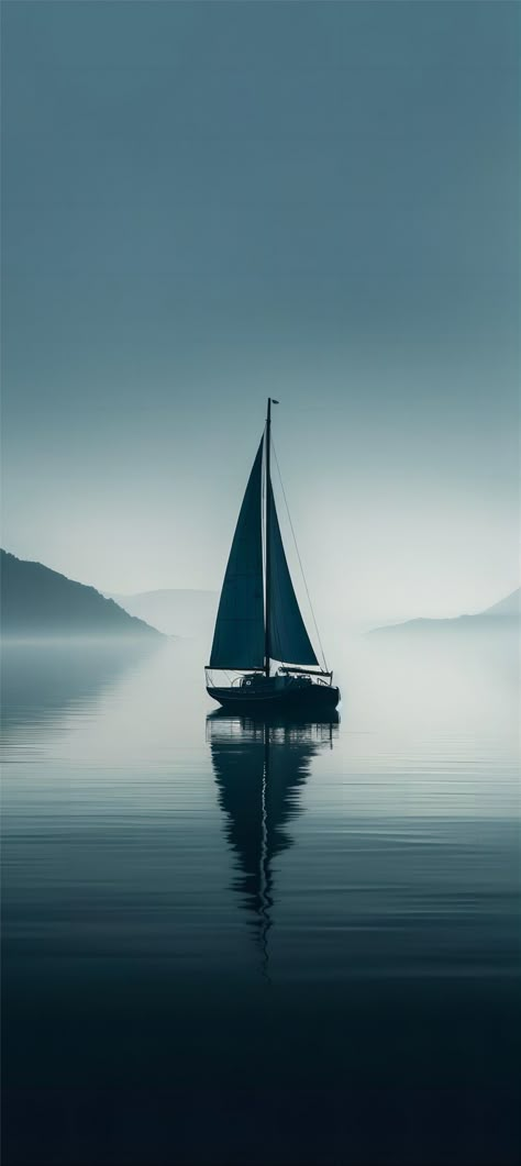 Sail Boat Aesthetic Wallpaper, Boat On Water Aesthetic, Boat Wallpaper Iphone, Sail Boat Aesthetic, Sailing Wallpaper, Sailboat Wallpaper, 4k Portrait Wallpaper, Ship Wallpaper, Sailing Aesthetic