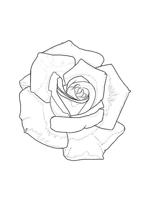 Rose Sleeve Stencil, Tattoo Patterns Design Stencil, Shading Tattoo Stencil, Realistic Rose Tattoo Stencil, Forearm Tattoo Rose, Tattoo Templates Stencil, Flash Tattoo Stencil, Tattoo Sleeve Stencil, Shading Tattoos