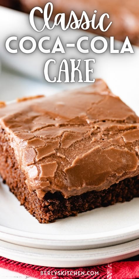 The Southern Lady Cooks Coca Cola Cake, Crisco Cake Recipe, Chocolate Cola Cake Magnolia, Jack And Coke Cake, Cherry Coke Cake Recipes, Home Made Cakes Recipes, Old School Cake Recipes, Coke Cake Recipe, Buttermilk Cake Recipes