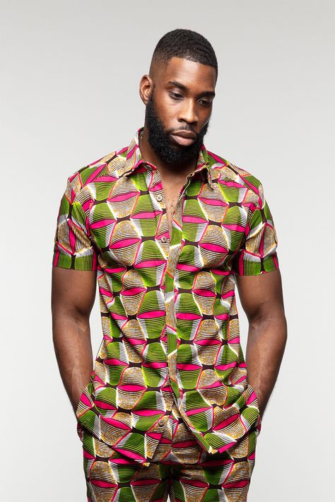 Chitenge Mens Shirts, Chitenge Shirts For Men, African Print Shirts, African Wear Designs, Chitenge Outfits, African Wear For Men, African Designers, African Print Shirt, Printed Shirts Men