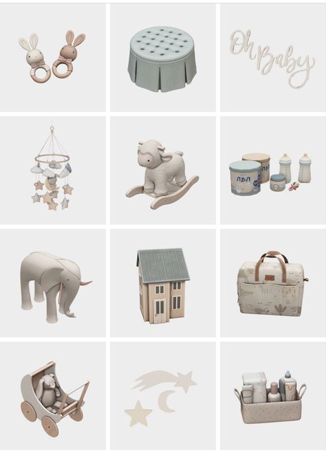 Everyday Clutter Sims 4 Cc, Sims 44 Cc Decor, Sims 4 Nursery Cc Clutter, Sims 4 Montessori Cc, Sims 4 Twin Nursery, Sims 4cc Clutter, Sims 4 Baby Nursery, Sims 4 Infant Decor, Sims 4 Cc Infant Clutter