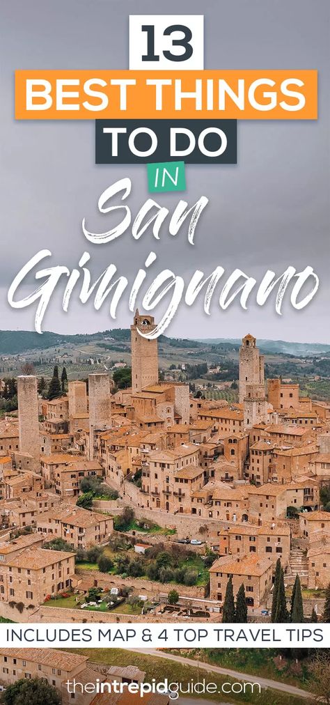 San Gimignano Italy Things To Do, Medieval Towers, Gimignano Italy, San Gimignano Italy, Travel Phrases, Mediterranean Travel, Tuscan Countryside, Solo Travel Tips, Italy Trip