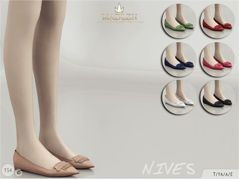 K - Pointed-toe flats. Come in 7 colours (suede texture). Found in TSR Category 'Sims 4 Shoes Female' Sims 4 Flat Shoes Cc, Sims 4 Flats Cc, Sims 4 Cc Shoes Flats, Sims 4 Flats, Sims 4 Cc Women Shoes, Sims 4 Cc Shoes Female, Sims 4 Female Shoes, Sims Shoes, 1920s Shoes