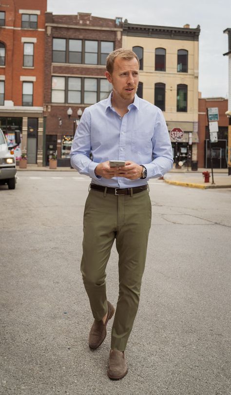 Men Khaki Pants Outfit, Khaki Pants Outfit, Khakis Outfit, Men's Summer Outfit, Buisness Casual, Unstructured Jacket, Office Casual Outfit, Khaki Pants Men, Men Stylish Dress