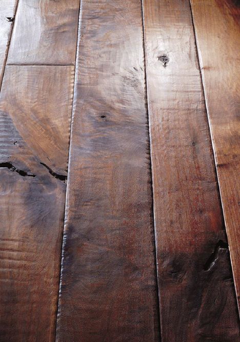 Walnut plank floor from Birger Juell - the hand sculpted plank flooring Walnut Floors, Wood Floors Wide Plank, Wooden Floor, Wide Plank, Decor Minimalist, Flooring Options, Wood Tile, Plank Flooring, Wood Flooring