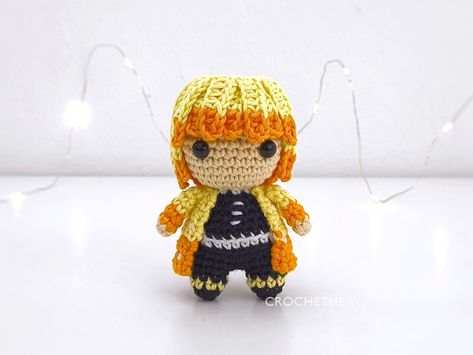 Demon Slayer Archives | Crochethea Demon Slayer Crochet Patterns Free, Crochet Demon, Demon Slayer Crochet, Chibi Maruko-chan, Crochet Patterns Free, Knitted Dolls, Crochet Cat, Animation Film, Crochet Crafts