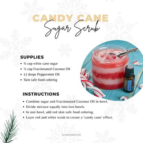 Salt Scrubs With Essential Oils, Candy Cane Sugar Scrub, Scrubs Diy, Dry Skin Diy, Salt Scrub Recipe, Salt Scrubs, Fall Diffuser Blends, Sugar Scrub Recipe, Aromatherapy Benefits