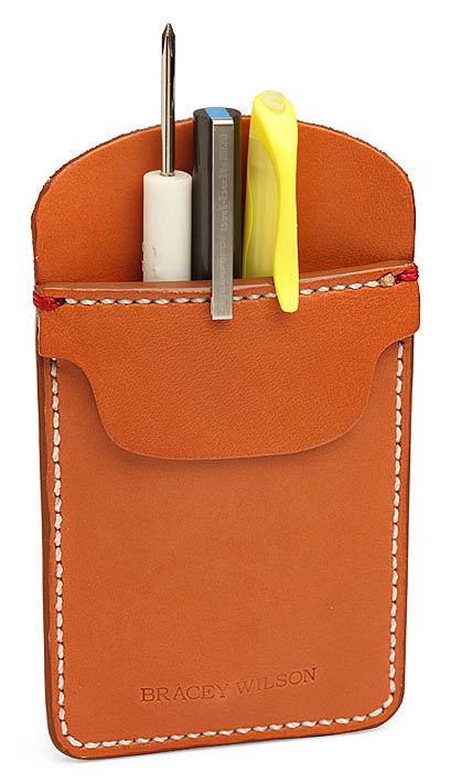 Pocket Protector, Meteorite Jewelry, Leather Pocket, Pens And Pencils, Leather Projects, Leather Pattern, Pen Case, Leather Diy, Leather Pouch