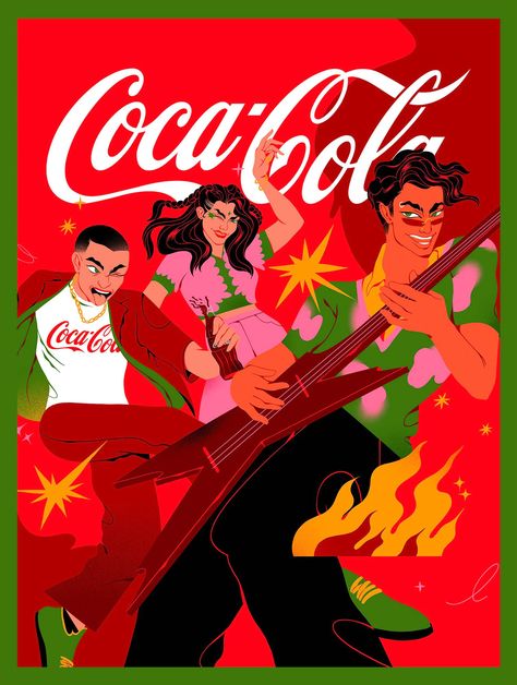 Coca Cola India | Boomranng | Project | Jelly UK Coca Cola Illustration, Animation Production, Bomb Pop, Animation Character, Illustration Agency, Youth Culture, Production Company, Advertising Poster, 3d Animation