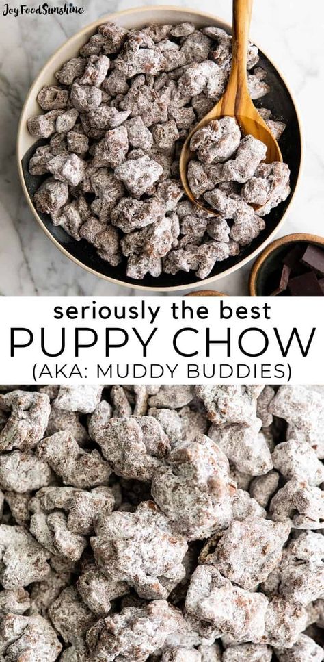 Best Puppy Chow, Best Puppy Chow Recipe, Puppy Chow Recipe, I Lost 100 Pounds, Chex Mix Puppy Chow, Chow Recipe, Muddy Buddies Recipe, Puppy Chow Recipes, Chex Mix Recipes