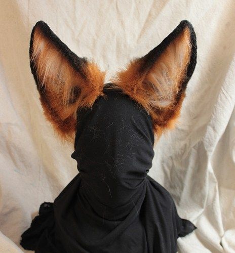 Fox Costumes, Alternative Culture, Wolf Ears And Tail, Fox Headband, Fur Costume, Goth Harajuku, Wolf Ears, Pet Play, Pet Spaces