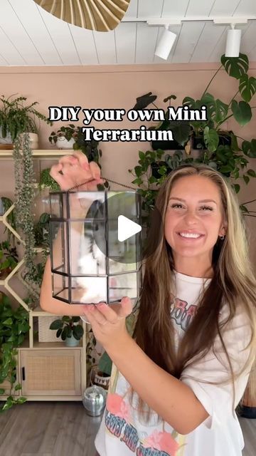 Fairy Terrarium Ideas Diy, Bottle Terrarium Diy, Mini Terrarium Diy, Terrarium Aesthetic, Plant Terrarium Diy, Making A Terrarium, Tillandsia Terrarium, Water Terrarium, Fairy Terrarium