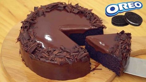 3 Egg Cake Recipe, How To Make Oreo Cake, No Bake Cake Recipe, No Oven Cake, Plain Noodles, Simple Chocolate Cake, Cake Recipes Without Oven, Red Birthday Cakes, Microwave Toaster