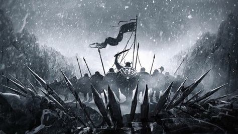 Viking battle scene. Tattoo ideas Vikings Battle Scene, Viking Battle Scene Tattoo, Battle Tattoo Warriors, Fantasy Battle Scene Concept Art, Battle Tattoo Ideas, Viking Battle Tattoo, Viking Battle Scene, Battle Scene Tattoo, Battle Scene Drawing