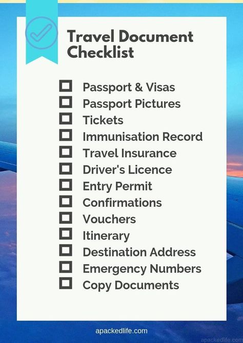 Document Checklist, Passport Pictures, Holiday Travel Destinations, Popular Travel Destinations, Travel Documents, Vacation Tips, Travel Checklist, Travel Sites, Travel List