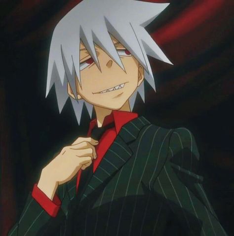 Soul Evans, Soul Eater, An Anime, White Hair, Anime Character, Black And Red, Red, Hair, Anime