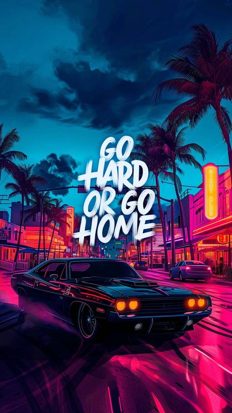 Go Hard Go Home GTA 6 Theme iPhone Wallpapers Kereta Sport, Iphone Wallpaper Blur, Car Iphone Wallpaper, Image Moto, Jdm Wallpaper, Cool Car Drawings, New Retro Wave, Cool Car Pictures, Abstract Art Wallpaper