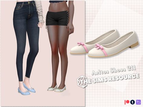 Sims 4 Cc Flats Shoes, Sims 4 Bows Cc, Sims 4 Flats, Sims 4 Cc Shoes Flats, Sims 4 Ballet Flats, Ballet Shoes Sims 4 Cc, Sims 4 Bow Cc, The Sims Resource Sims 4 Shoes, Sims 4 Cc Shoes The Sims Resource