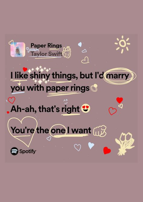 #taylorswift #Spotify #aesthetic #lyrics #save #art #earrings #paperrings Taylor Swift Spotify Lyrics, Princess Oc, Taylor Swift Spotify, Lyric Drawings, Spotify Aesthetic, Aesthetic Lyrics, Paper Rings, Catch Feelings