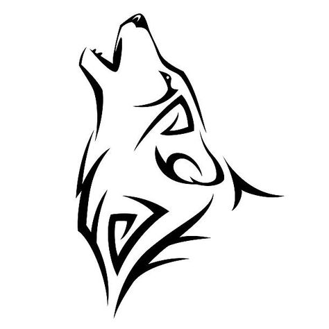 Wolf Tattoo, A Tattoo, Tattoo Design, Black, Design