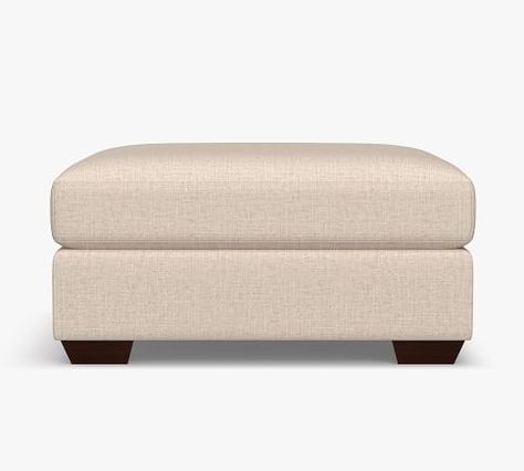 Big Sur Square Arm Upholstered Grand Chaise Lounge | Pottery Barn Big Sur Sectional, Arm Chaise Lounge, French Sofa Antique, French Sofa, Sectional Ottoman, Upholstered Chaise, Square Ottoman, Upholstered Sectional, Room Planner