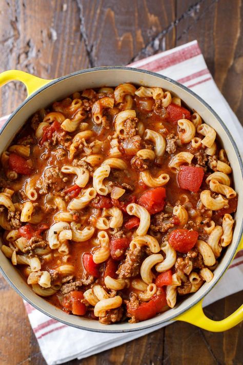 Old Fashioned Goulash Recipe | Easy Goulash | Johnny Marzetti | Easy Dinner Recipe | Easy Family Meal Idea #Goulash #JohnnyMarzetti #vegetarianrecipe Johnny Marzetti, Easy Goulash Recipes, Old Fashioned Goulash, Wallpaper Food, Resep Pasta, Fagioli Soup, Goulash Recipe, Beef Goulash, Pasta Fagioli