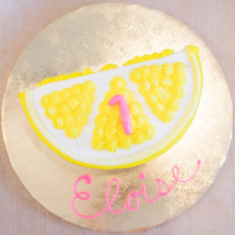 1st Birthday Lemon Theme Cake, Lemon Birthday Theme Cake, Lemon First Birthday Cake, First Birthday Lemon Theme, Lem-one-ade Party, Lemon First Birthday Theme, Lemon Smash Cake, Lemon Birthday Theme, Lemonade First Birthday Party